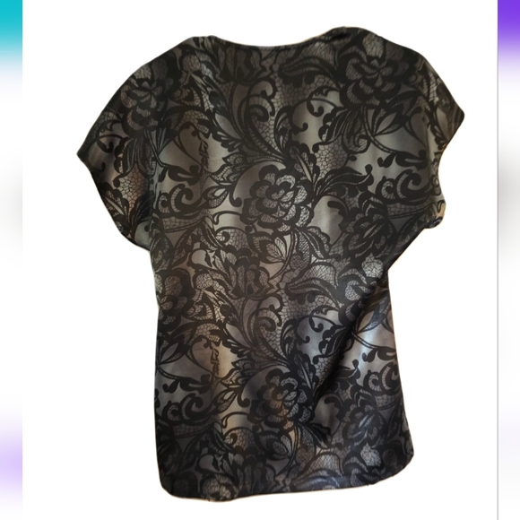 Apt. 9 Silky black top - Picture 2 of 8